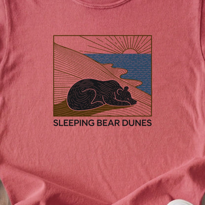 Sleeping Bear Dunes National Lakeshore Kids Cotton T-Shirt
