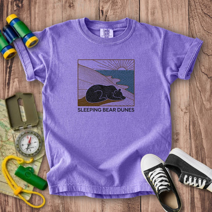 Sleeping Bear Dunes National Lakeshore Kids Cotton T-Shirt