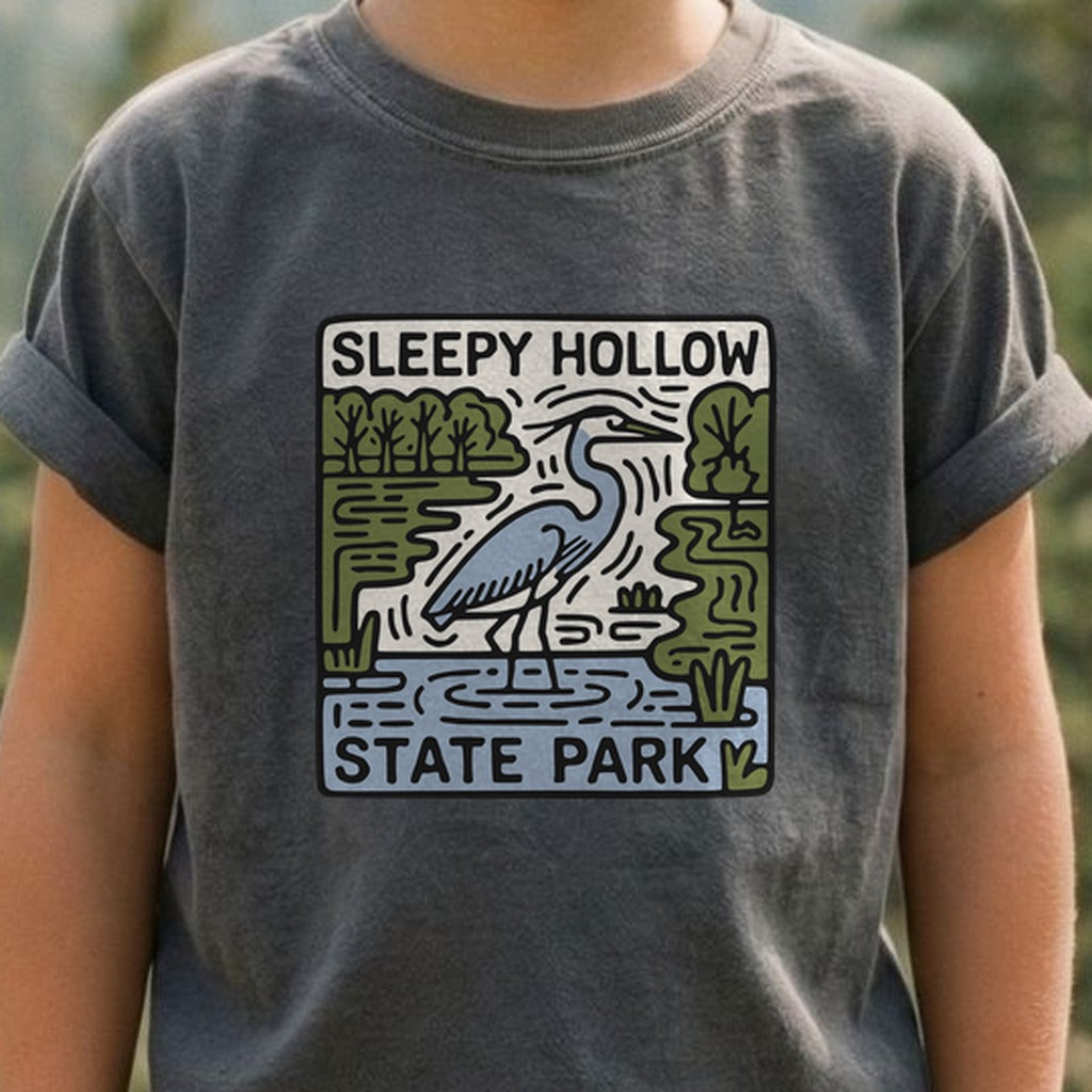 Sleepy Hollow State Park Kids Cotton T-Shirt