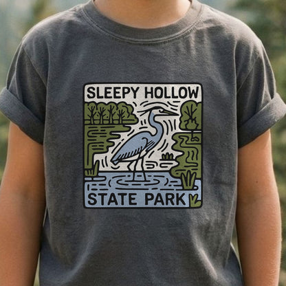Sleepy Hollow State Park Kids Cotton T-Shirt