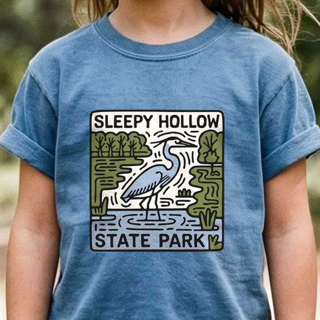 Sleepy Hollow State Park Kids Cotton T-Shirt