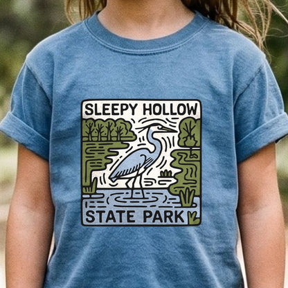 Sleepy Hollow State Park Kids Cotton T-Shirt
