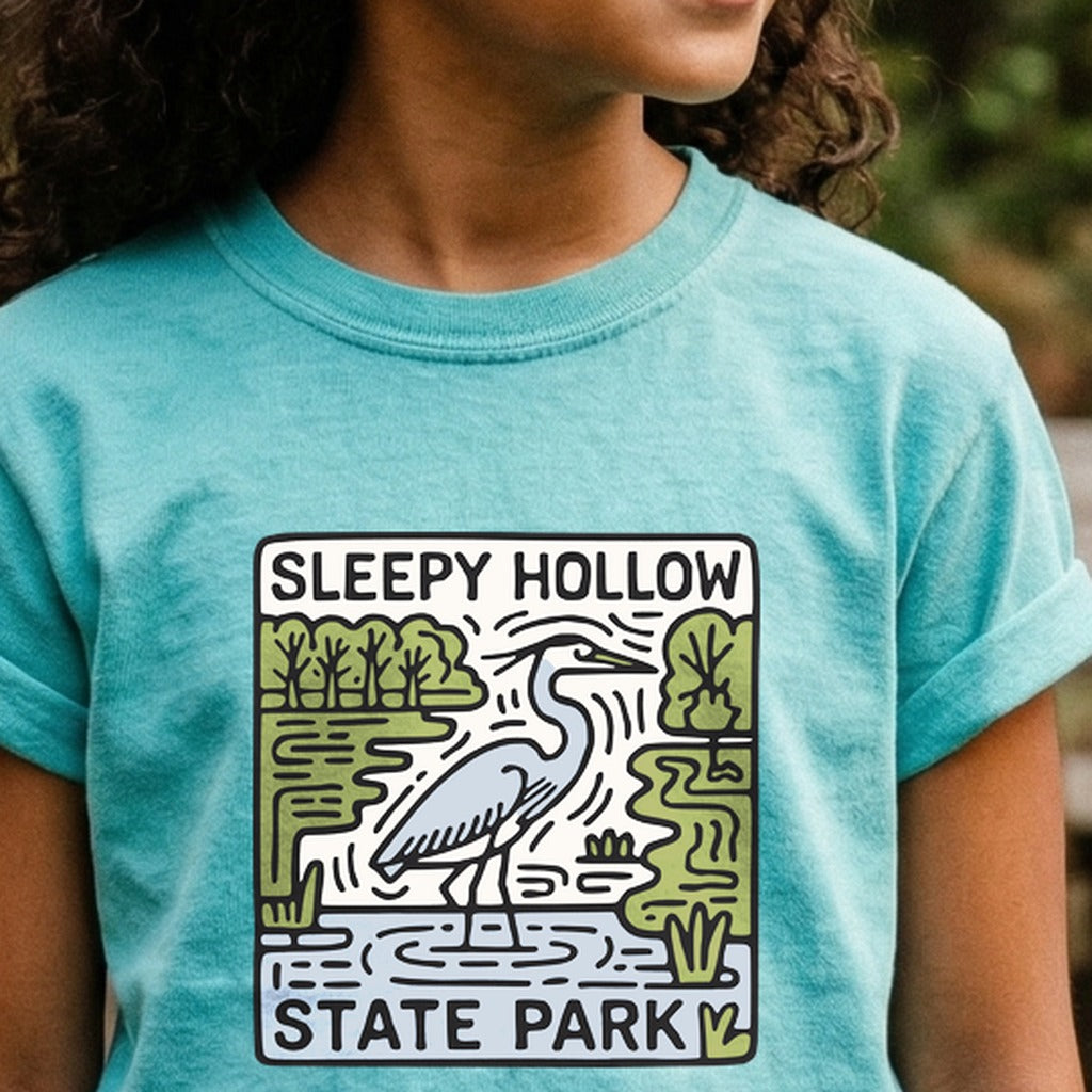 Sleepy Hollow State Park Kids Cotton T-Shirt