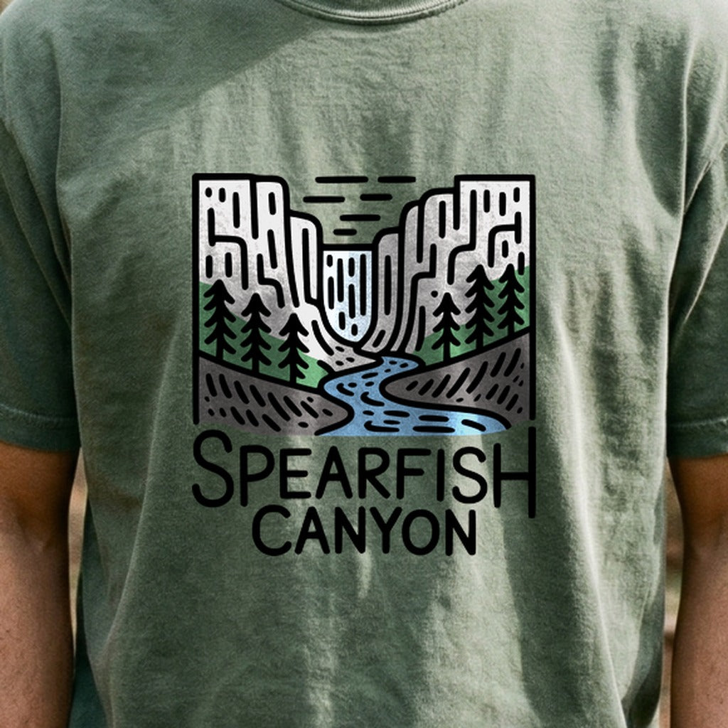 Spearfish Canyon Cotton T-Shirt