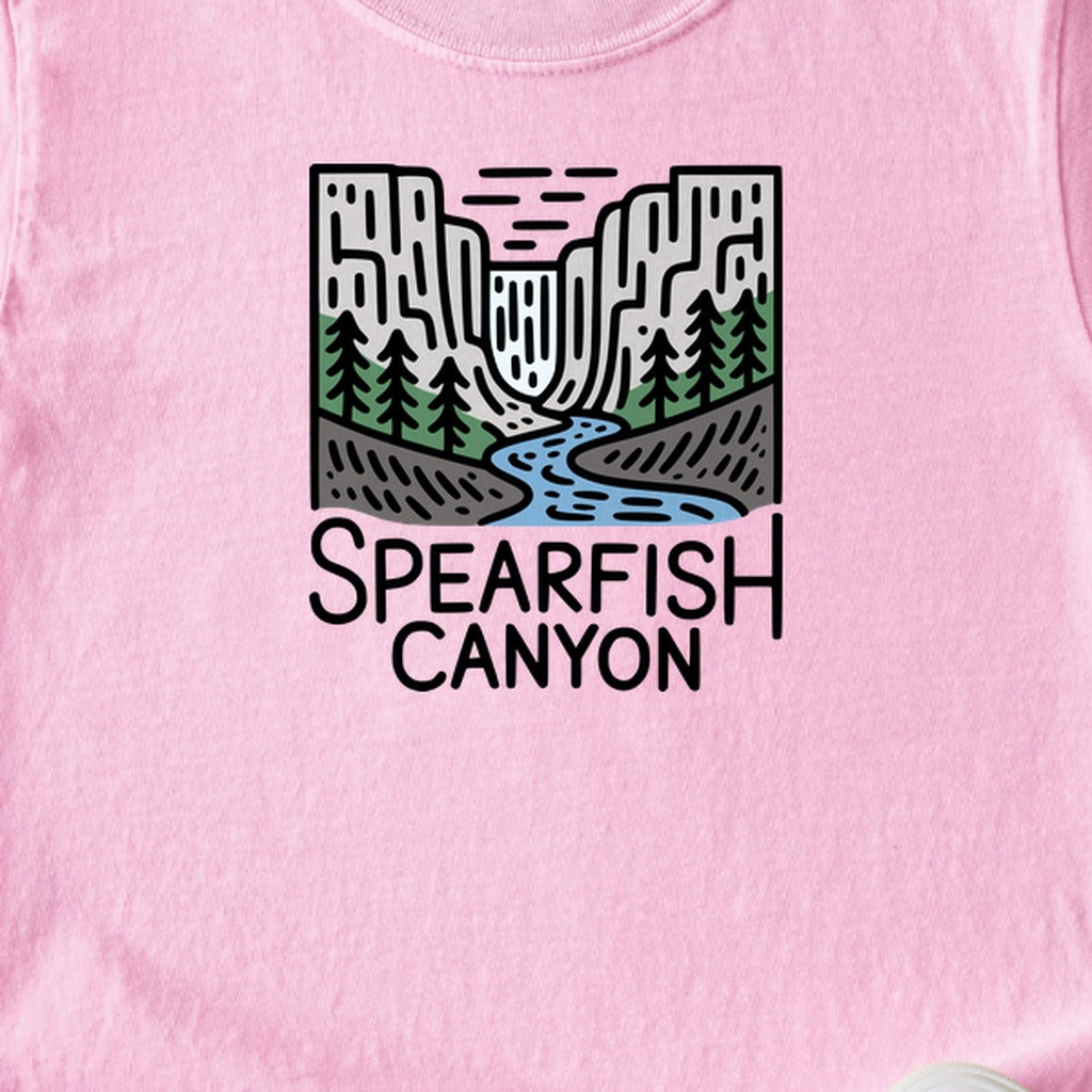 Spearfish Canyon Kids Cotton T-Shirt