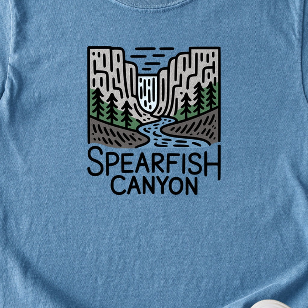 Spearfish Canyon Kids Cotton T-Shirt