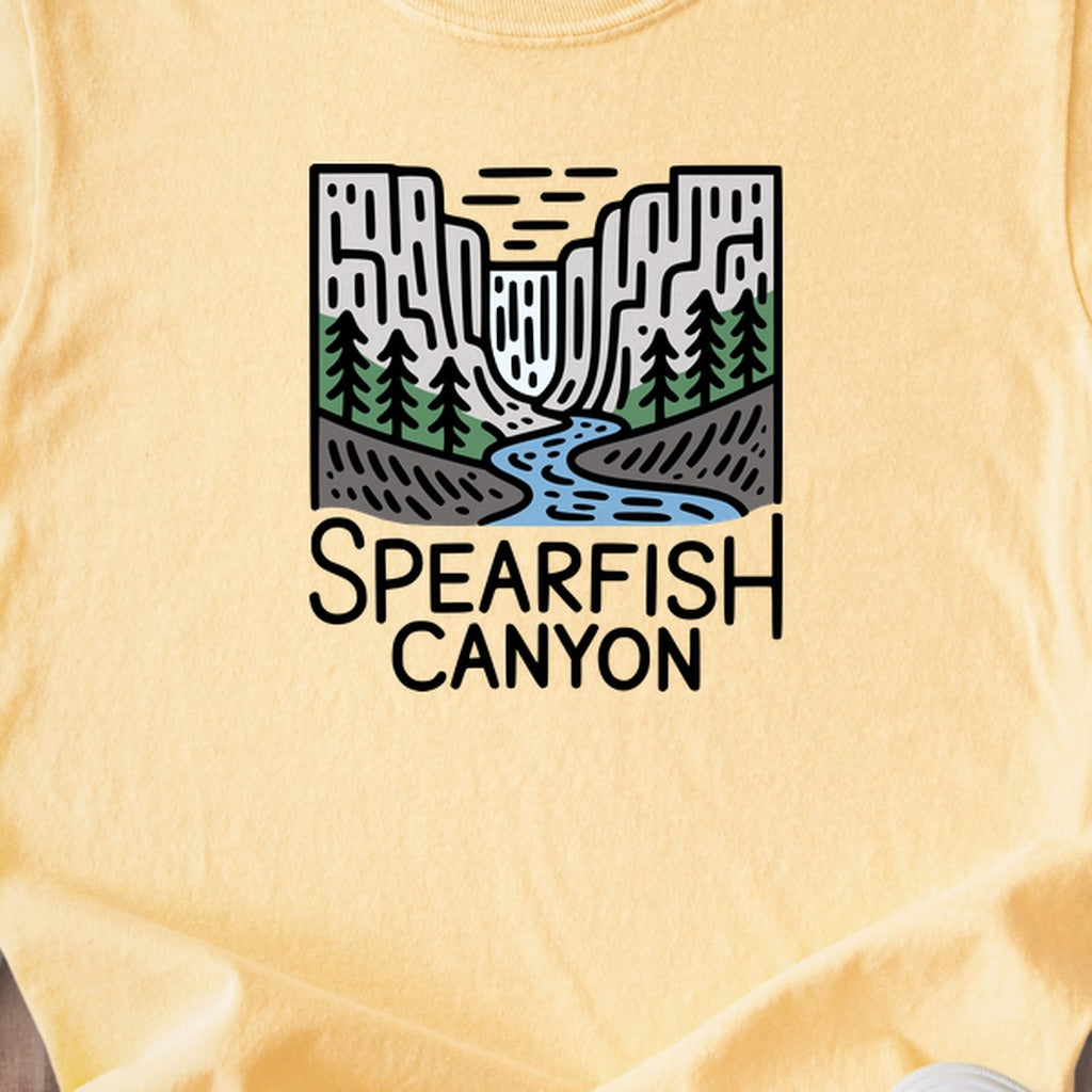 Spearfish Canyon Kids Cotton T-Shirt