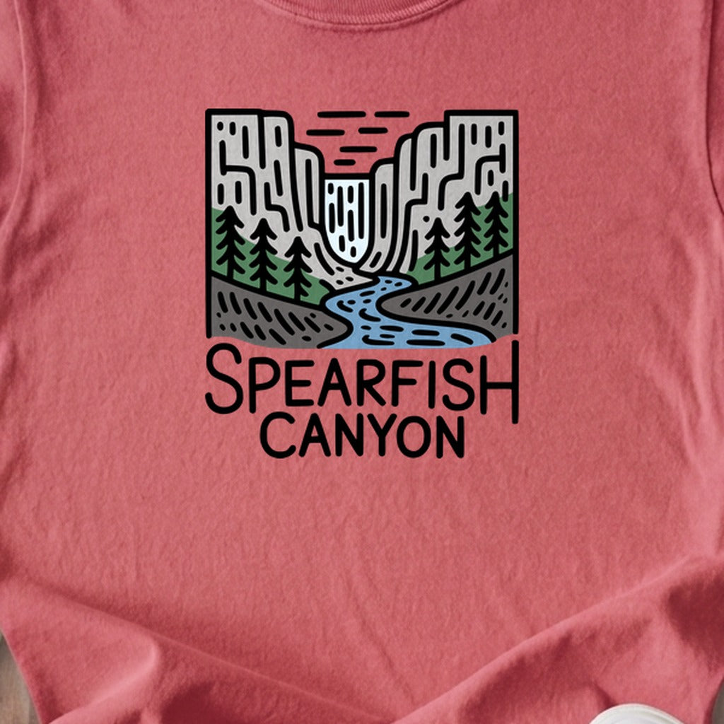 Spearfish Canyon Kids Cotton T-Shirt