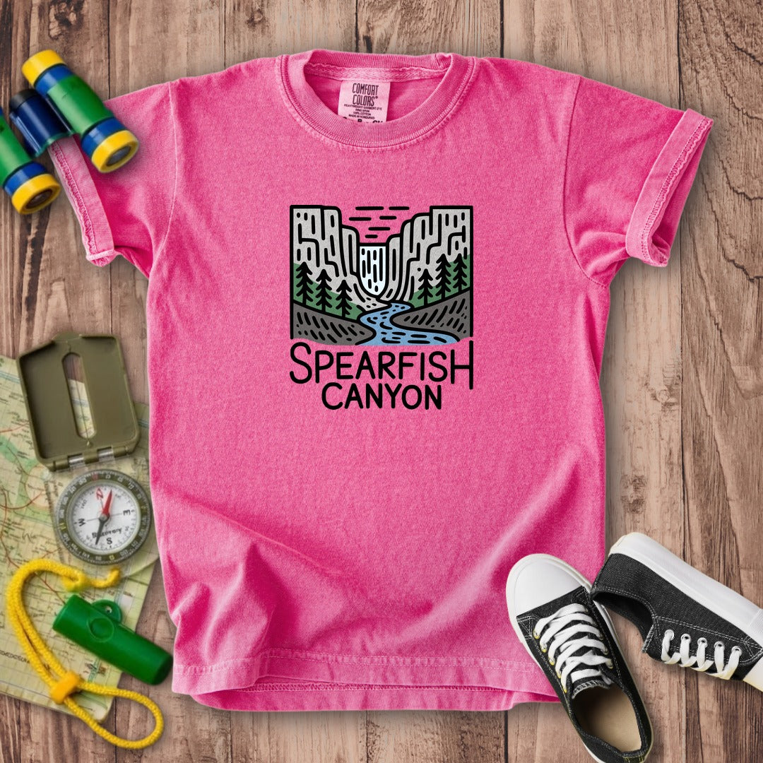 Spearfish Canyon Kids Cotton T-Shirt