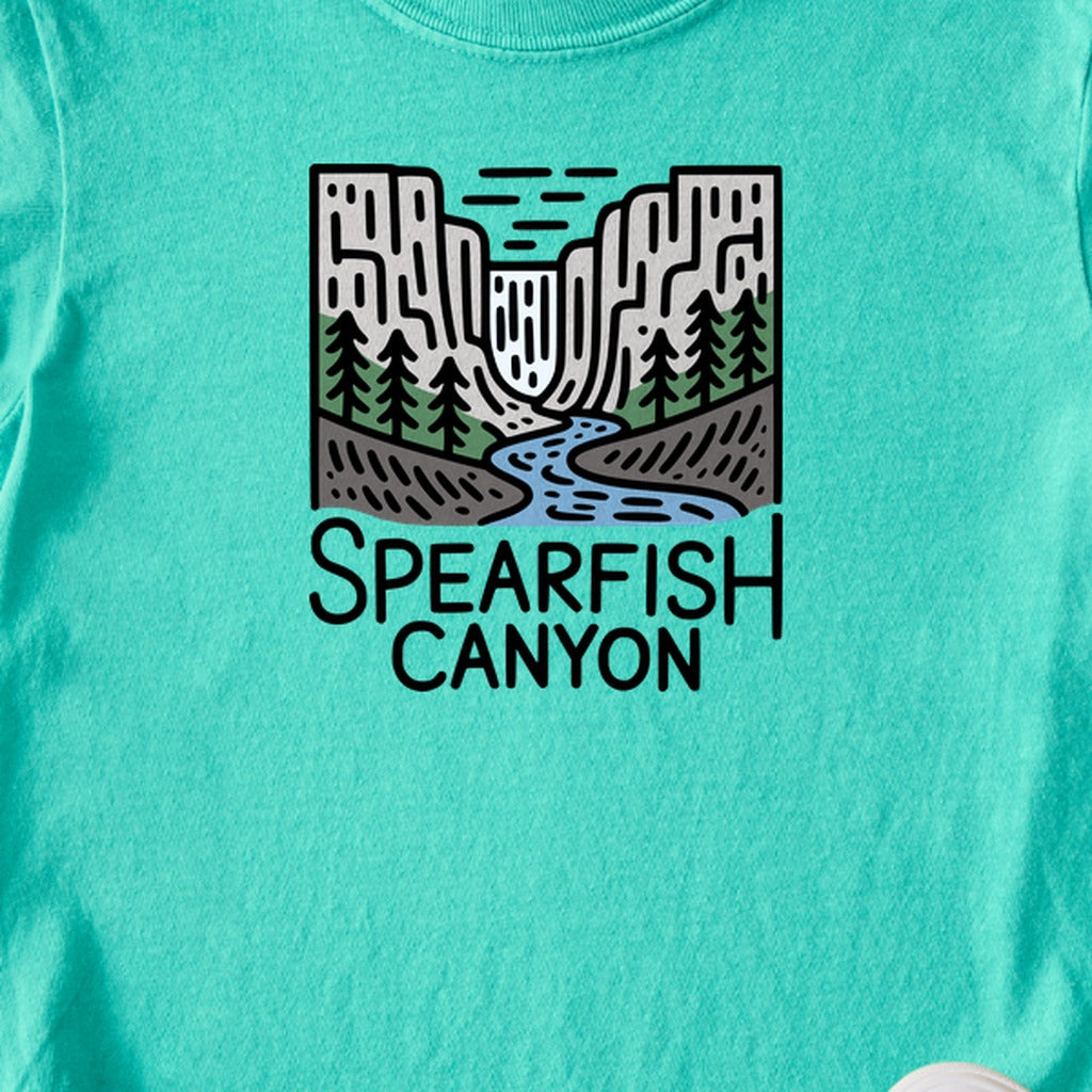 Spearfish Canyon Kids Cotton T-Shirt