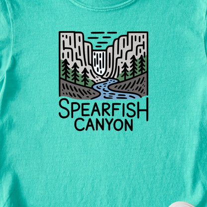 Spearfish Canyon Kids Cotton T-Shirt