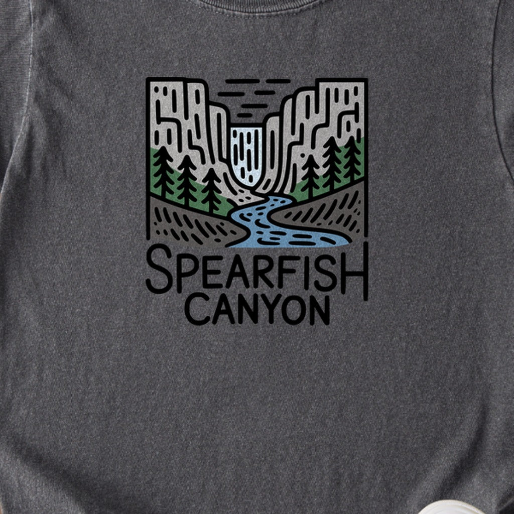 Spearfish Canyon Kids Cotton T-Shirt