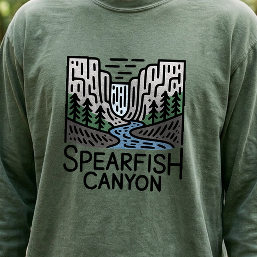 Spearfish Canyon Cotton Long Sleeve
