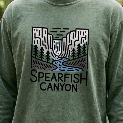Spearfish Canyon Cotton Long Sleeve