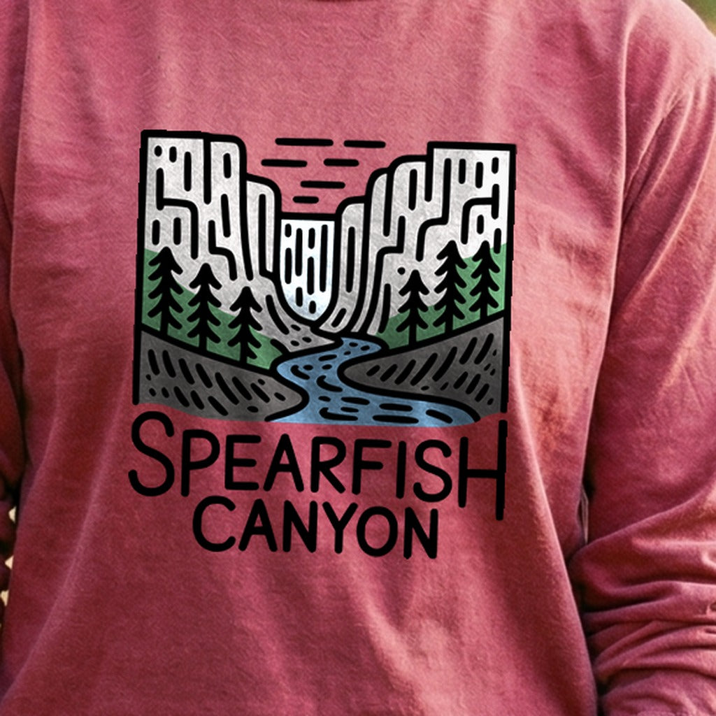 Spearfish Canyon Cotton Long Sleeve