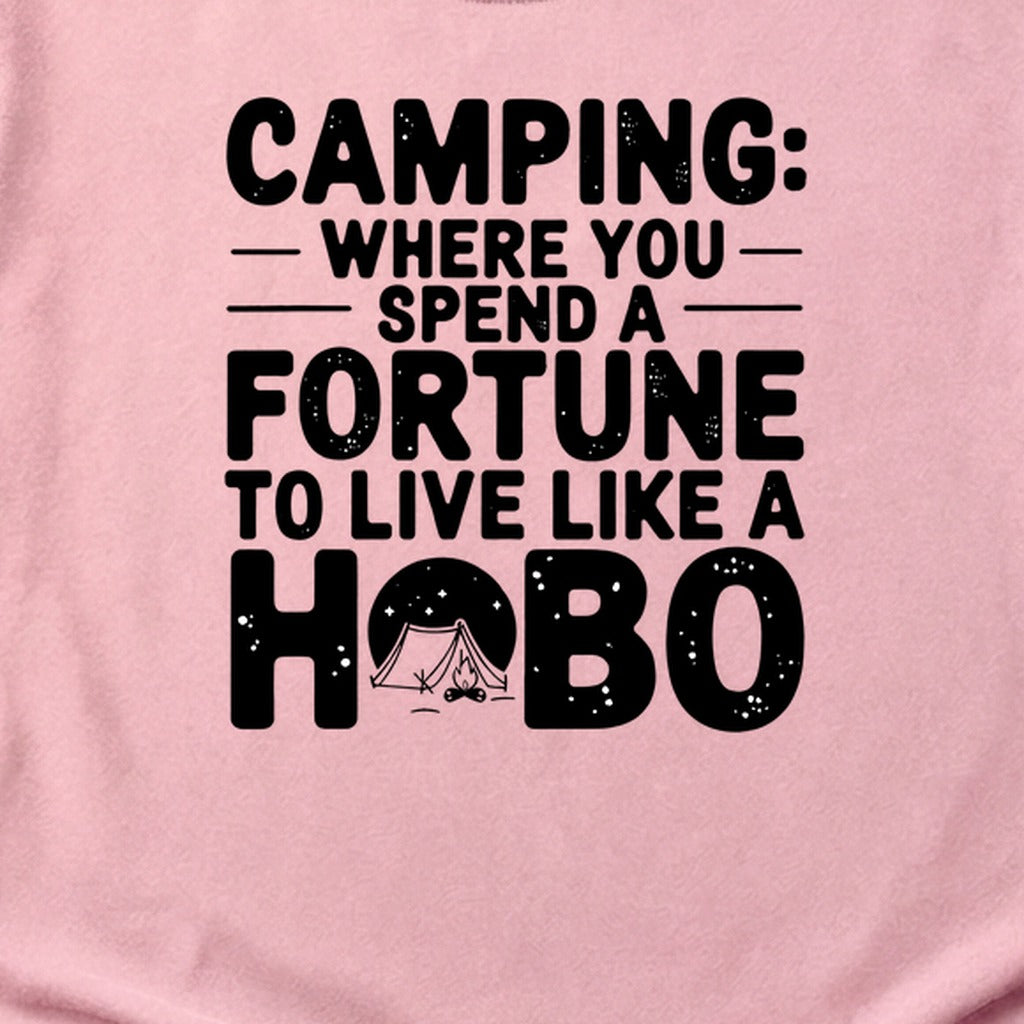 Spend a Fortune Camping Cotton T-Shirt