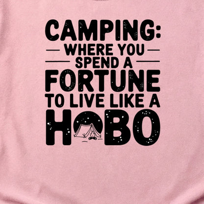 Spend a Fortune Camping Cotton T-Shirt