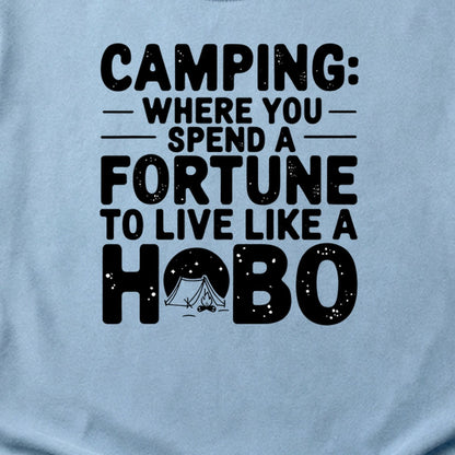 Spend a Fortune Camping Cotton T-Shirt