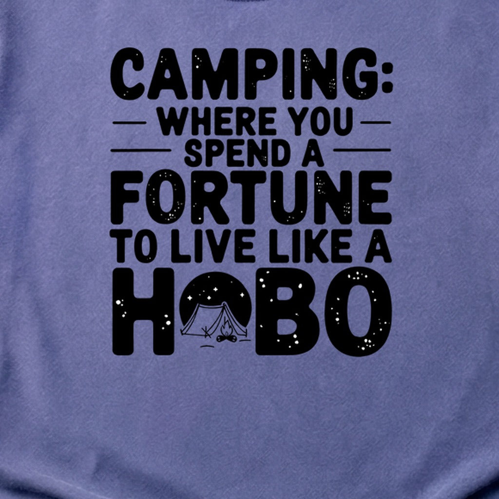 Spend a Fortune Camping Cotton T-Shirt