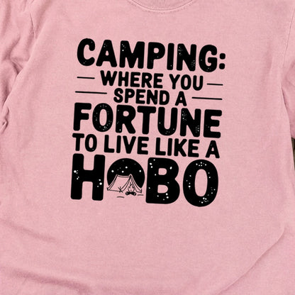 Spend a Fortune Camping Cotton Long Sleeve