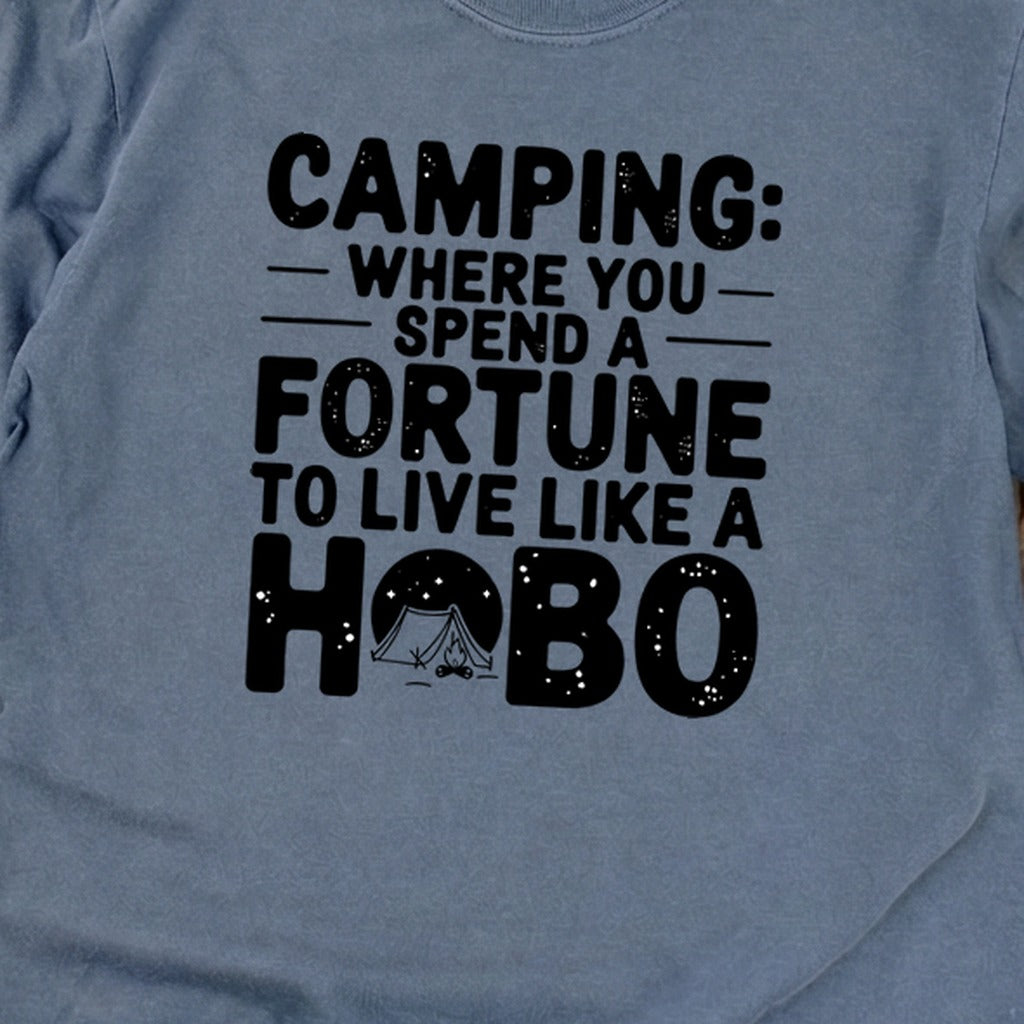 Spend a Fortune Camping Cotton Long Sleeve