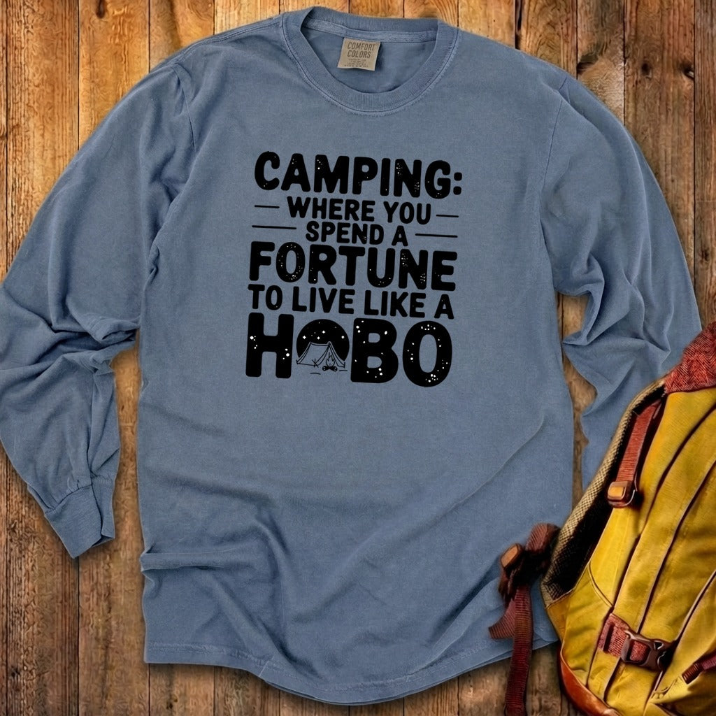 Spend a Fortune Camping Cotton Long Sleeve