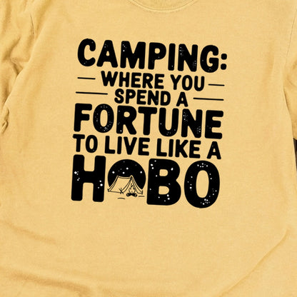 Spend a Fortune Camping Cotton Long Sleeve