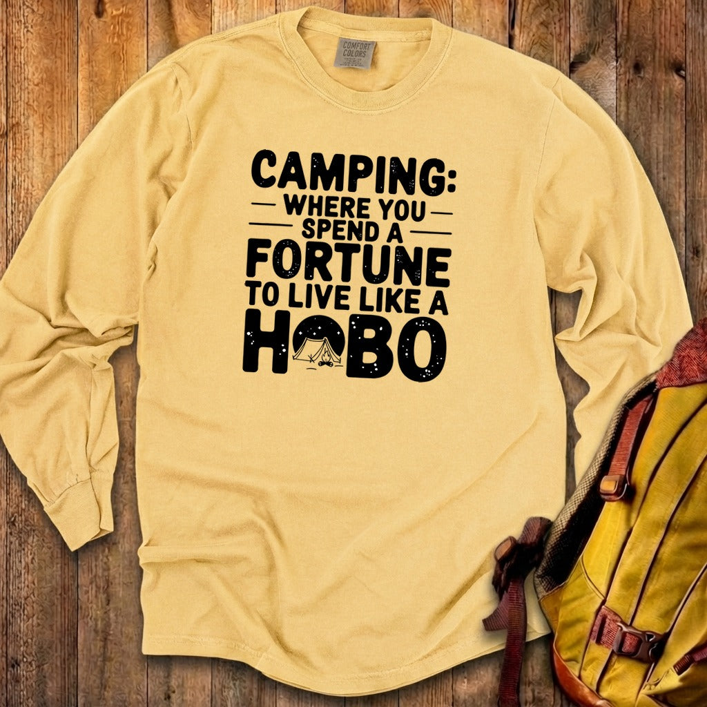 Spend a Fortune Camping Cotton Long Sleeve