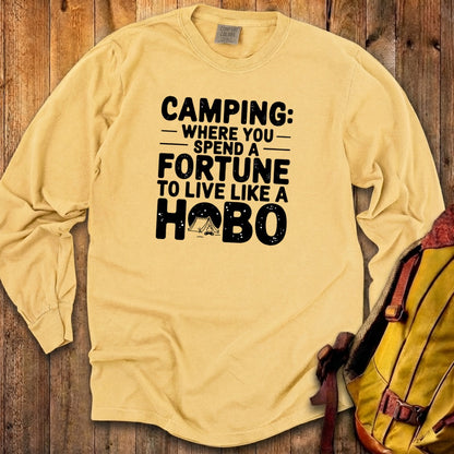 Spend a Fortune Camping Cotton Long Sleeve
