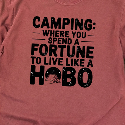 Spend a Fortune Camping Cotton Long Sleeve