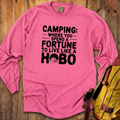 Spend a Fortune Camping Cotton Long Sleeve