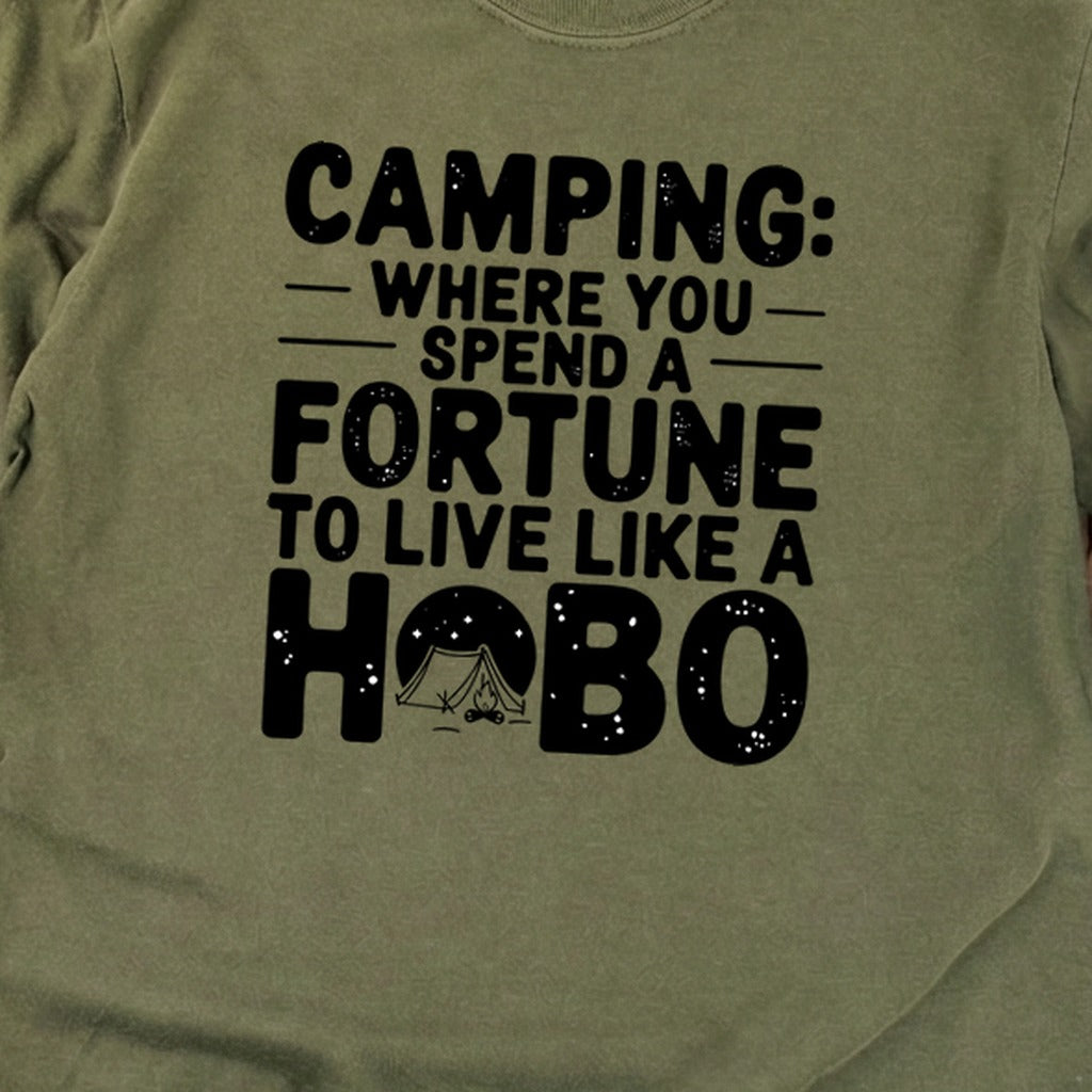 Spend a Fortune Camping Cotton Long Sleeve