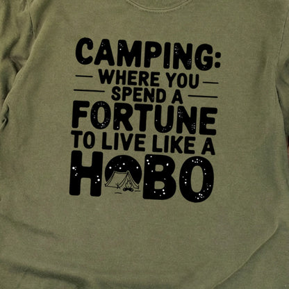Spend a Fortune Camping Cotton Long Sleeve