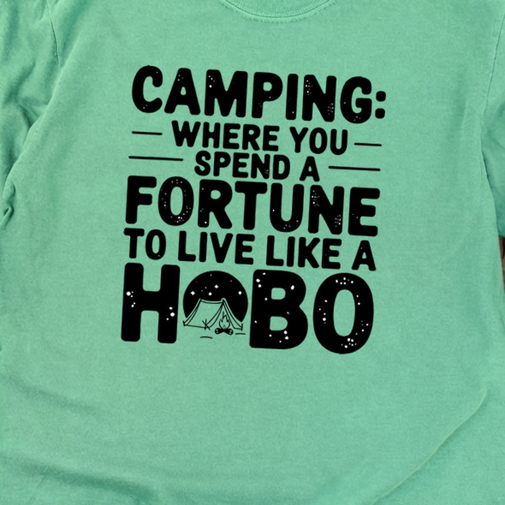 Spend a Fortune Camping Cotton Long Sleeve