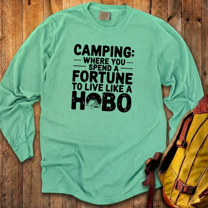 Spend a Fortune Camping Cotton Long Sleeve