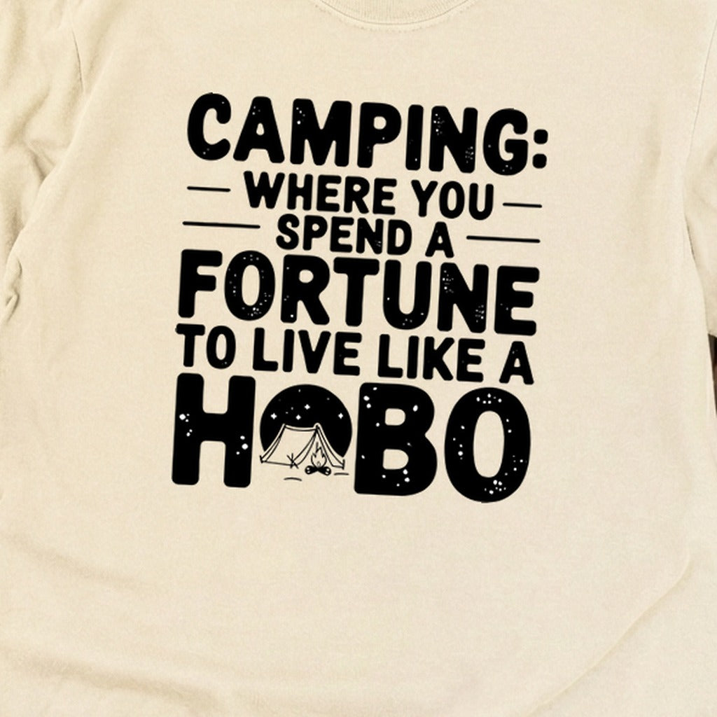 Spend a Fortune Camping Cotton Long Sleeve