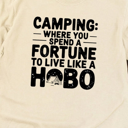 Spend a Fortune Camping Cotton Long Sleeve