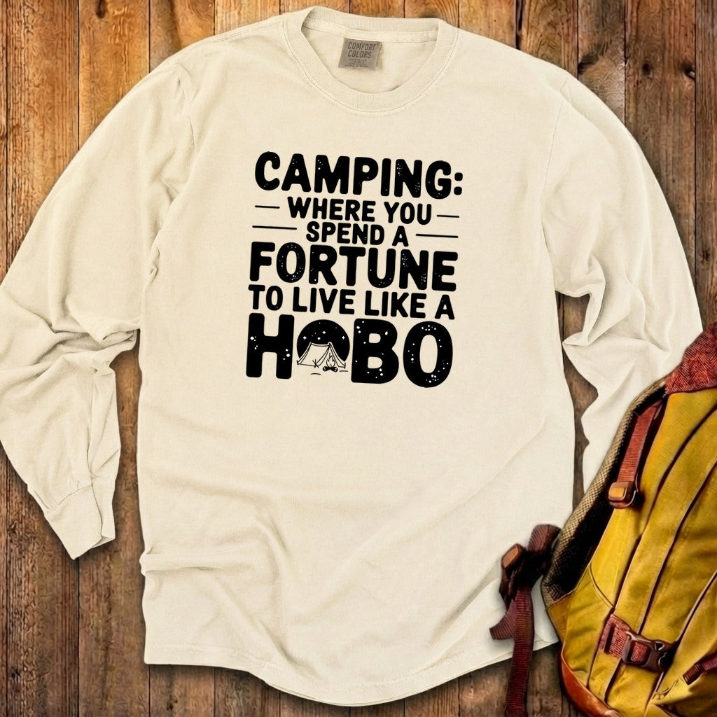 Spend a Fortune Camping Cotton Long Sleeve