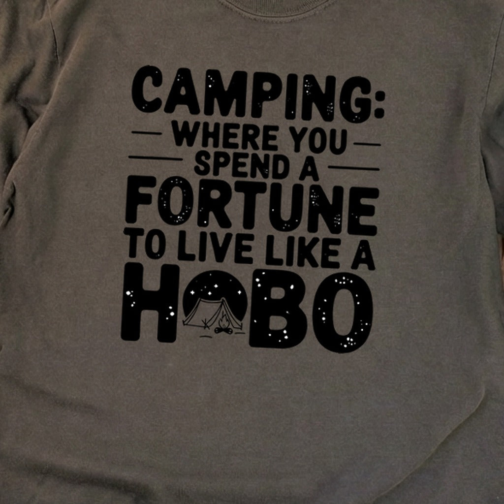 Spend a Fortune Camping Cotton Long Sleeve