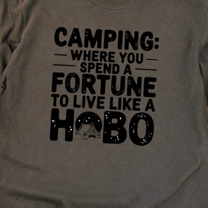 Spend a Fortune Camping Cotton Long Sleeve