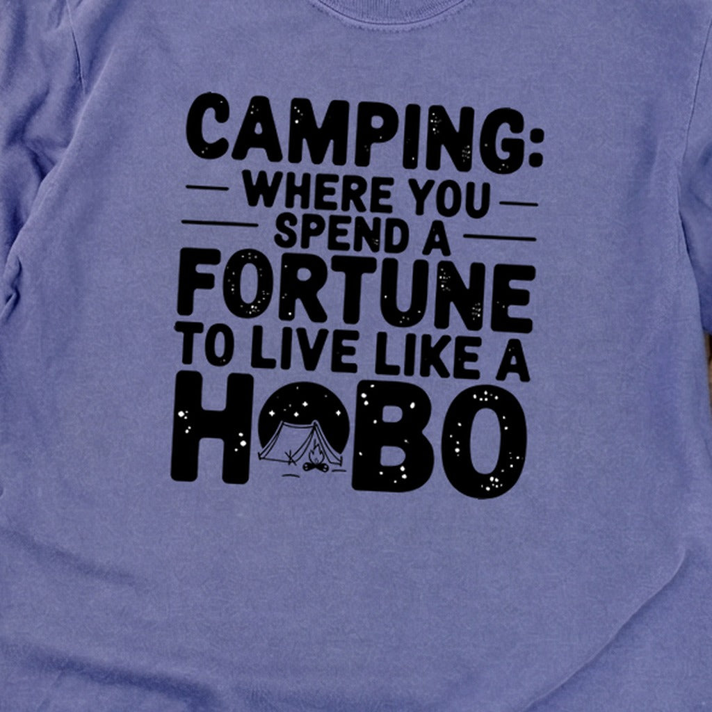 Spend a Fortune Camping Cotton Long Sleeve
