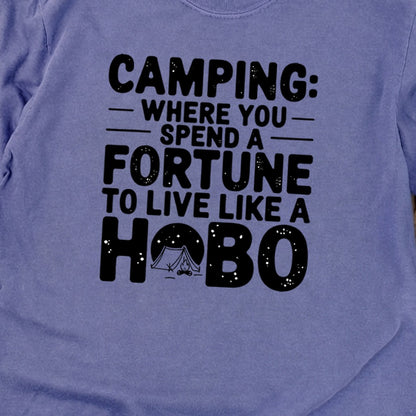 Spend a Fortune Camping Cotton Long Sleeve
