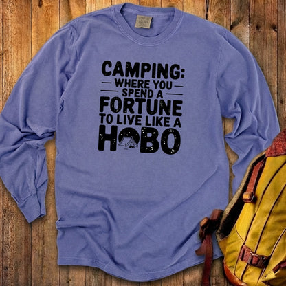 Spend a Fortune Camping Cotton Long Sleeve