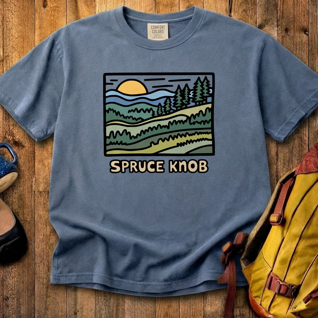 Spruce Knob Cotton T-Shirt