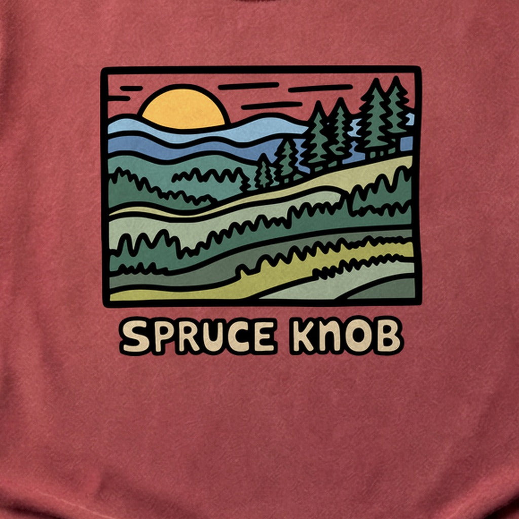 Spruce Knob Cotton T-Shirt