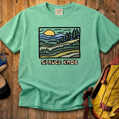 Spruce Knob Cotton T-Shirt