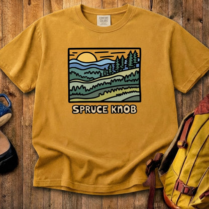 Spruce Knob Cotton T-Shirt
