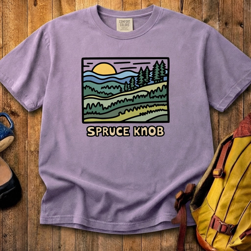 Spruce Knob Cotton T-Shirt