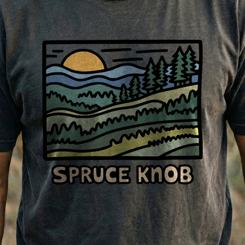 Spruce Knob Cotton T-Shirt