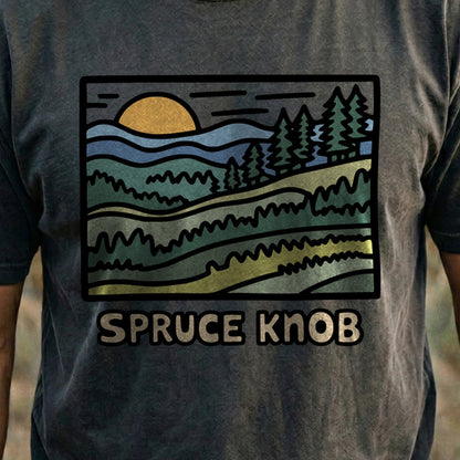 Spruce Knob Cotton T-Shirt